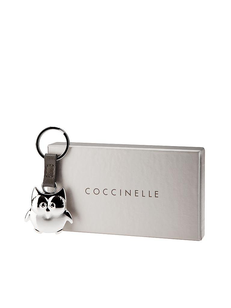 COCCINELLE Schl sselanh nger grau