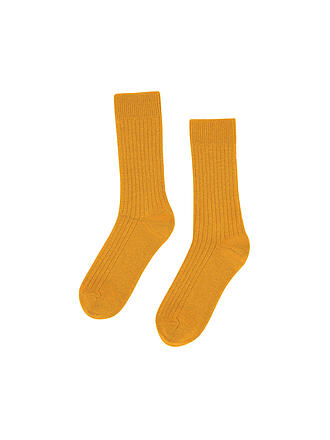 COLORFUL STANDARD | Socken MERINO WOOL 41-46 burned yellow