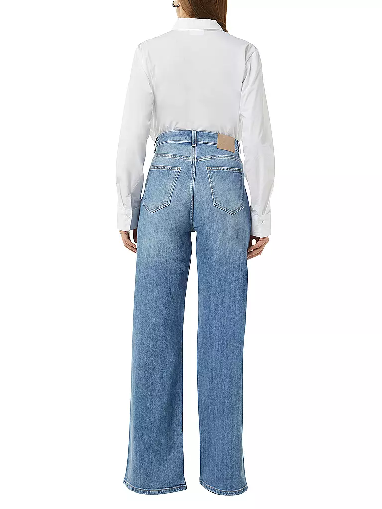 COMMA IDENTITY | Jeans Wide Leg Fit  | blau