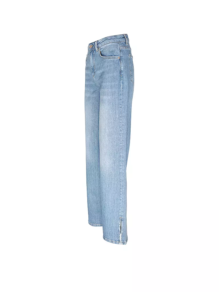 COMMA IDENTITY | Jeans Wide Leg Fit | blau