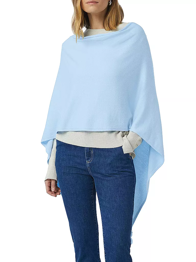 COMMA | Poncho - Cape | dunkelblau