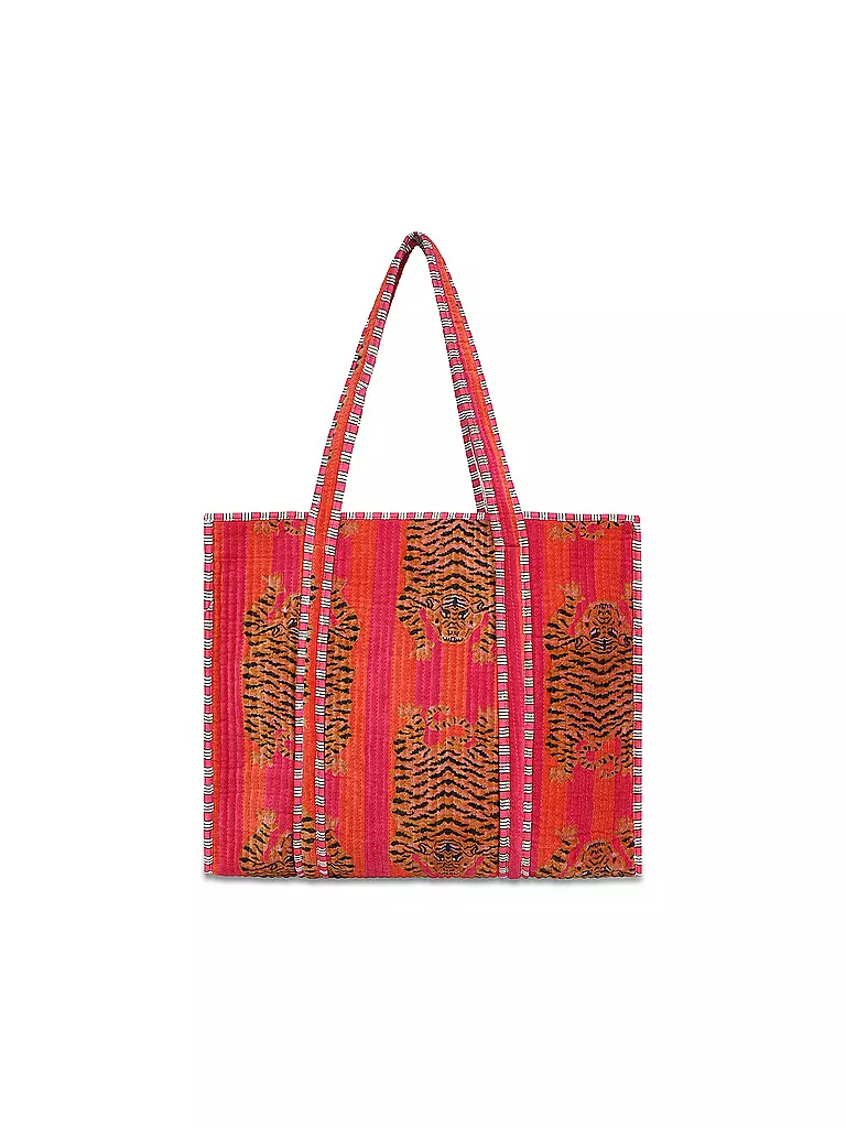 CONSCIOUS YOGA COLLECTIVE | Tasche - Shopper TIBETAN TIGER  TOTE | pink