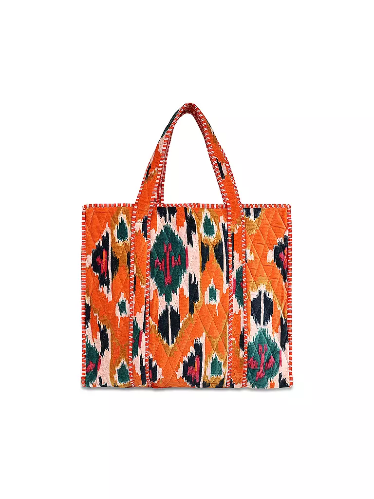 CONSCIOUS YOGA COLLECTIVE | Tasche - Shopper VELVET IKAT SHOPPER | orange