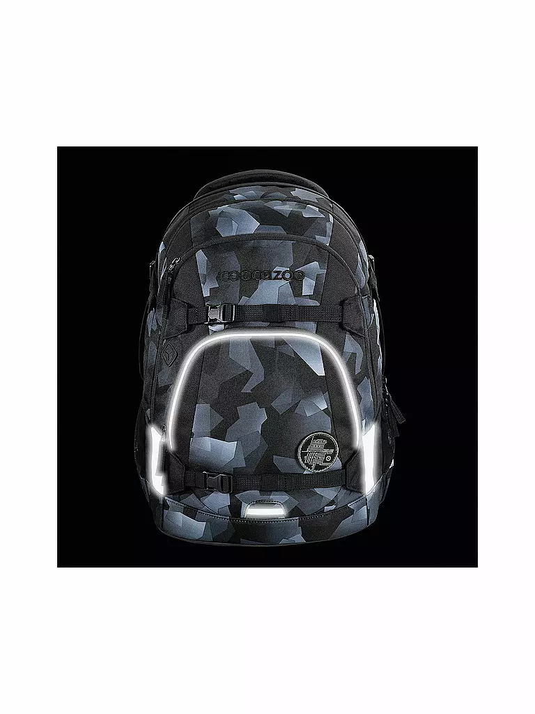 COOCAZOO | Schulrucksack MATE Grey Rocks | grau