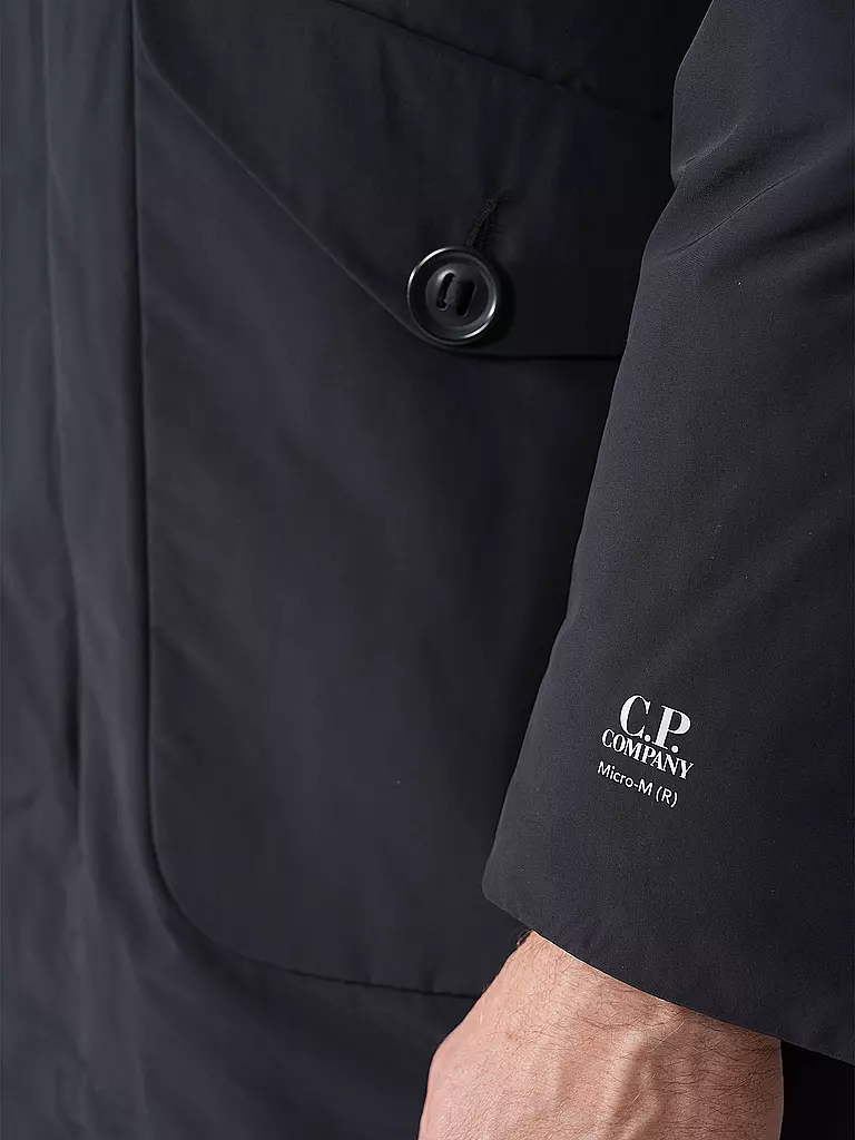 CP COMPANY | Daunenmantel MICRO M | schwarz