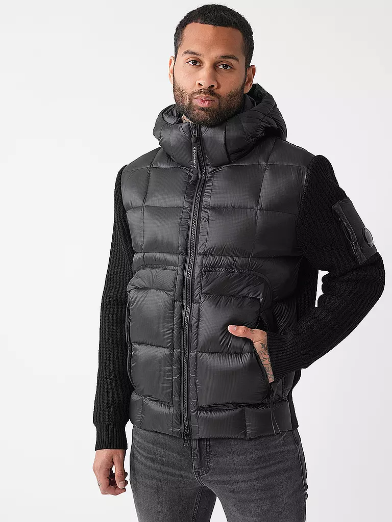 CP COMPANY | Hybridjacke | schwarz