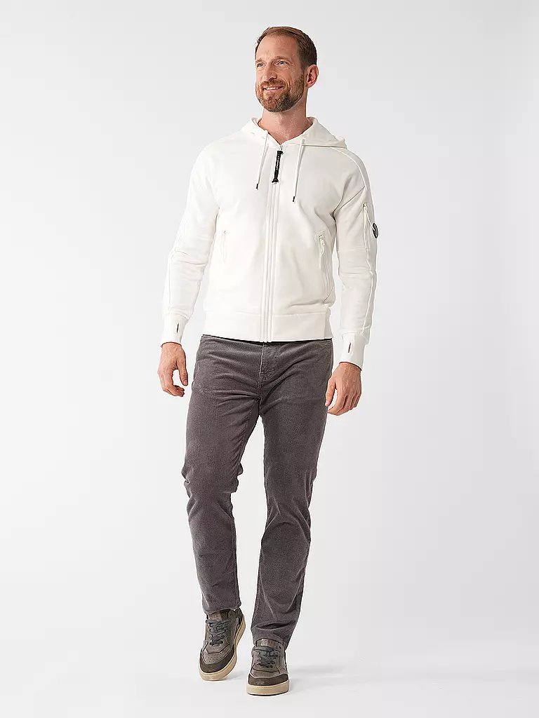 CP COMPANY | Sweatjacke LINSE | weiss