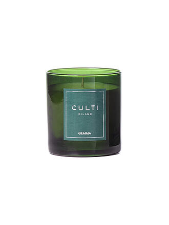 CULTI | Weihnachtskerze 270g klein GEMMA Grün