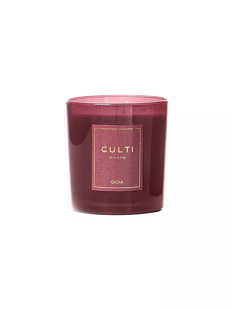 CULTI | Weihnachtskerze GIOIA 550g Rot | dunkelrot