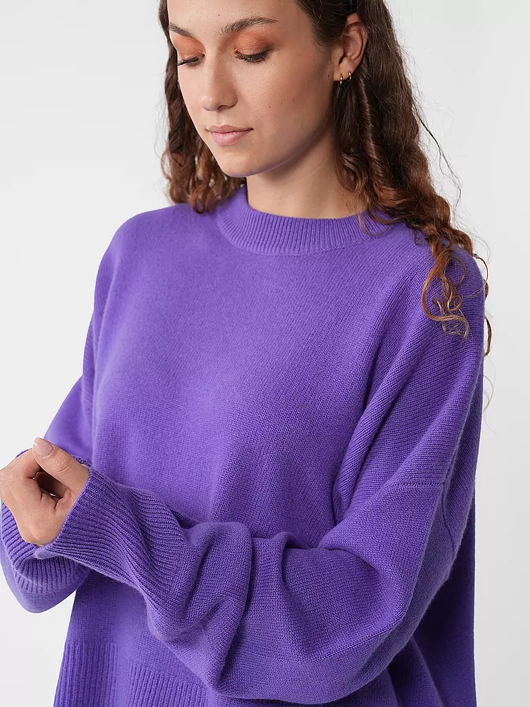 DAVIDA | Kaschmirpullover | lila