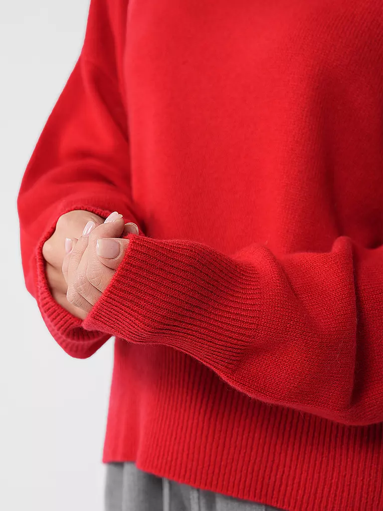 DAVIDA | Kaschmirpullover | rot