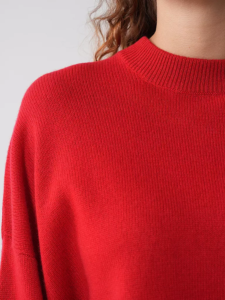 DAVIDA | Kaschmirpullover | rot