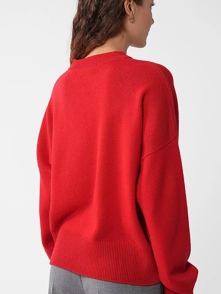 DAVIDA | Kaschmirpullover | rot