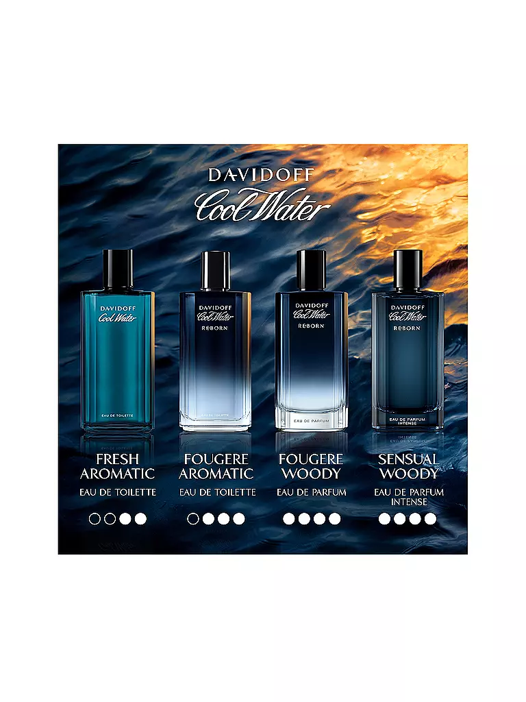 DAVIDOFF | Cool Water Reborn Eau de Parfum Intense for Men 100ml | keine Farbe