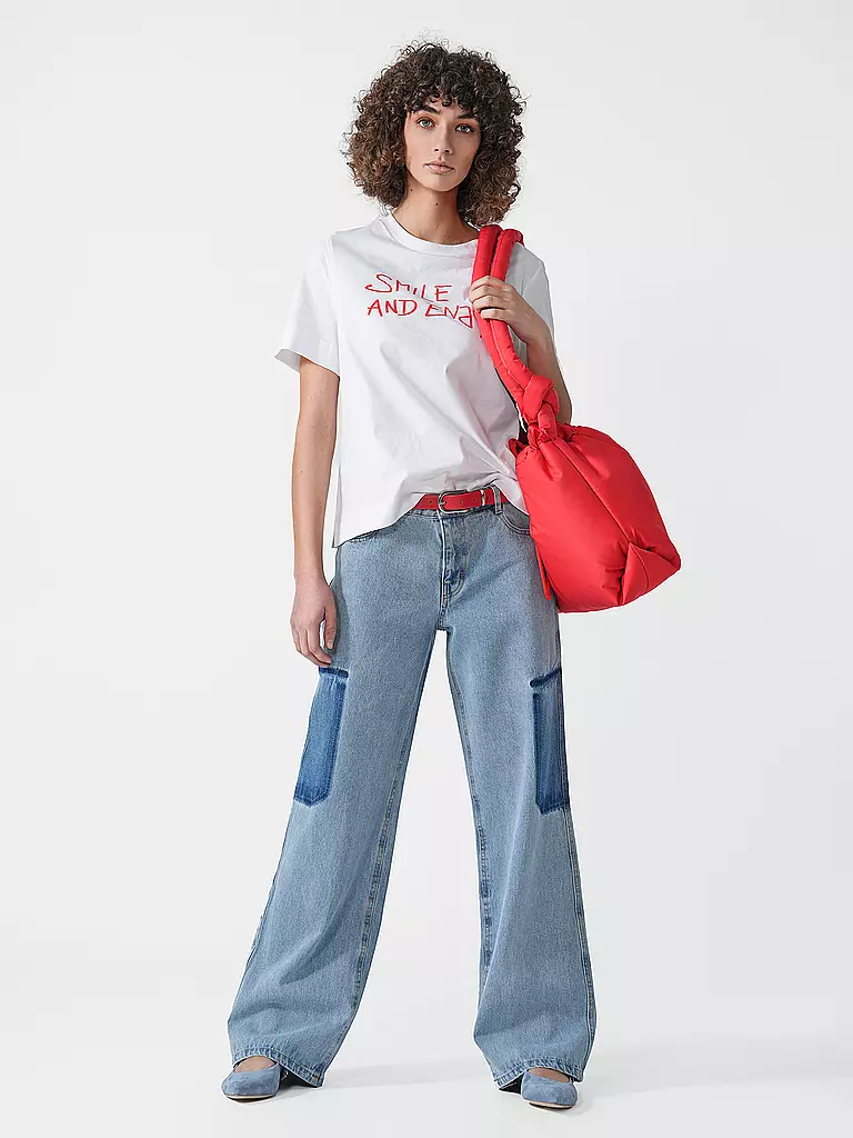 DESIGNERS REMIX | Jeans Wide Leg MILES | hellblau