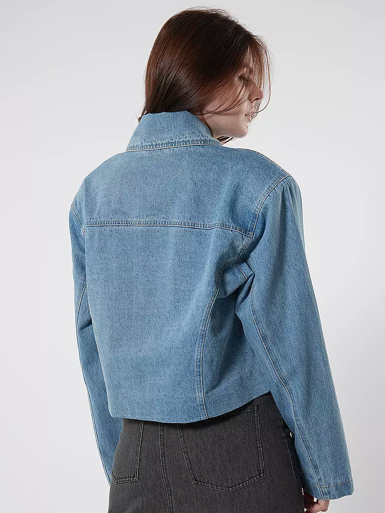 DESIGNERS REMIX | Jeansjacke MILES BIKER | blau