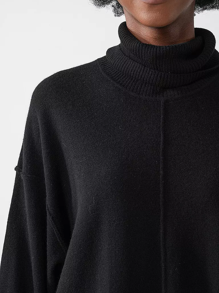 DESIGNERS REMIX | Rollkragenpullover CSMO | schwarz