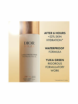 DIOR | Sonnenpflege - Dior Solar L'Huile Protectrice Visage et Corps SPF 15 125ml