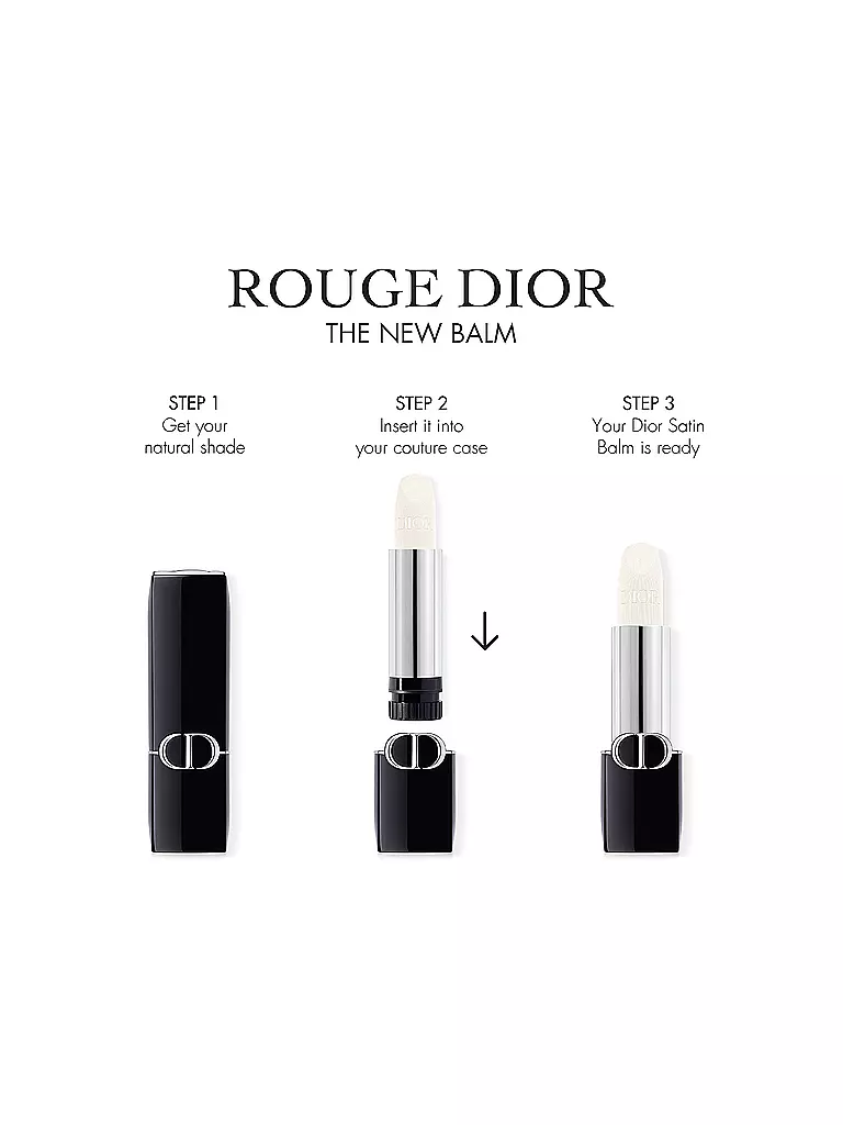 DIOR | Rouge Dior Balsam Refill (000 Diornaturel) | transparent