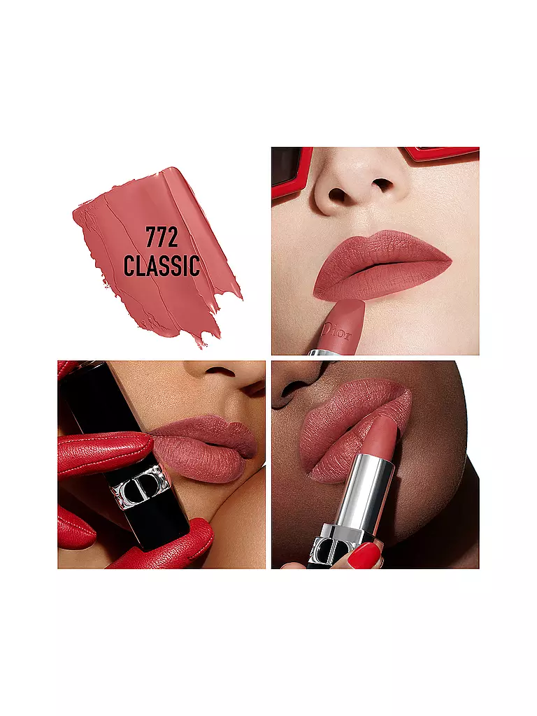 DIOR | Rouge Dior Matte Lippenstift ( 772 Classic )  | rosa