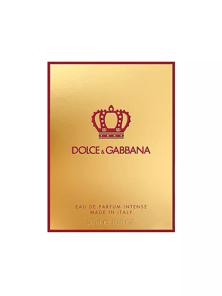 DOLCE&GABBANA | Q by Dolce&Gabbana Eau de Parfum Intense 30ml | keine Farbe