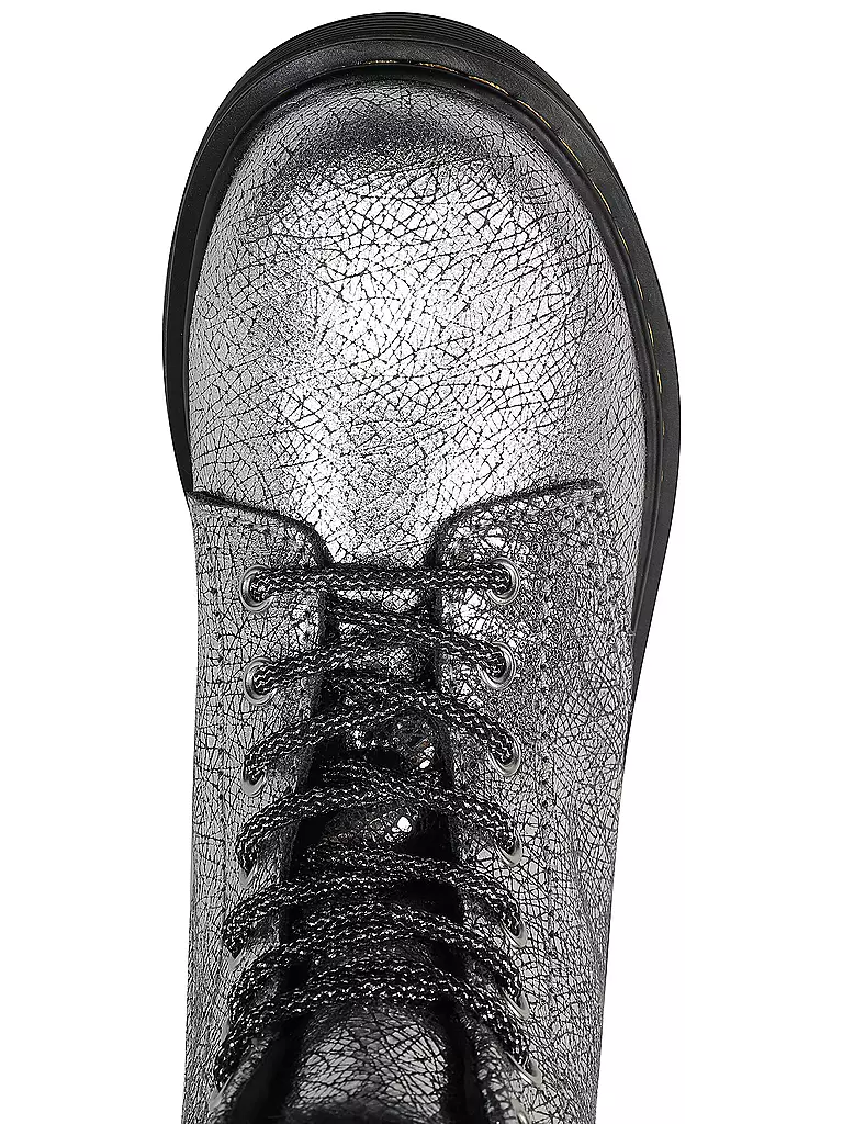 DR. MARTENS | Mädchen Stiefel 1460 J SERENA FOIL | silber