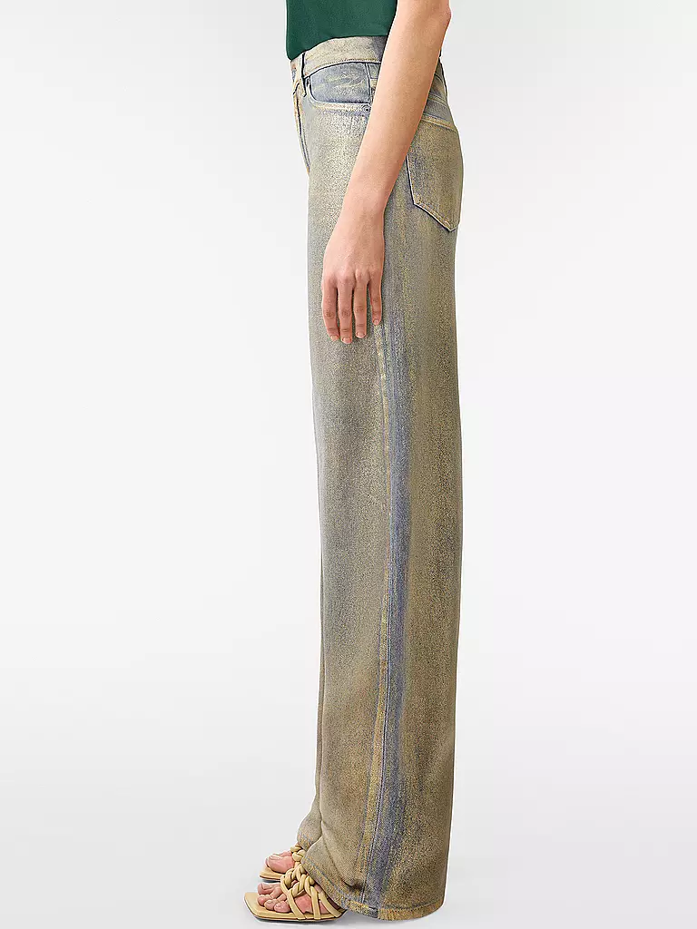 DRYKORN | Jeans Wide Leg MEDLEY 1 | gold