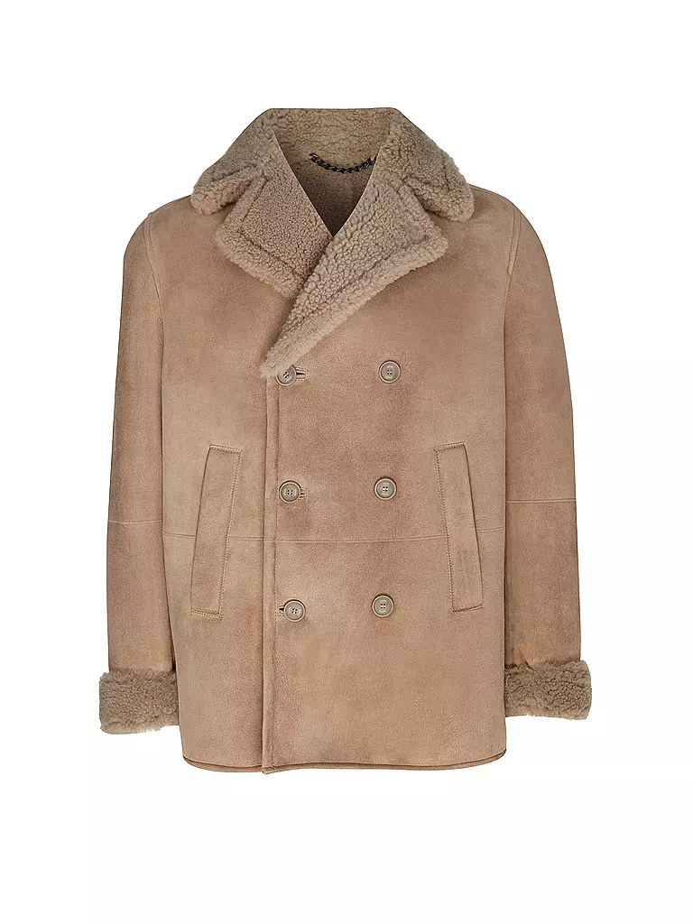 DRYKORN | Shearling Jacke KONNO 10 | braun