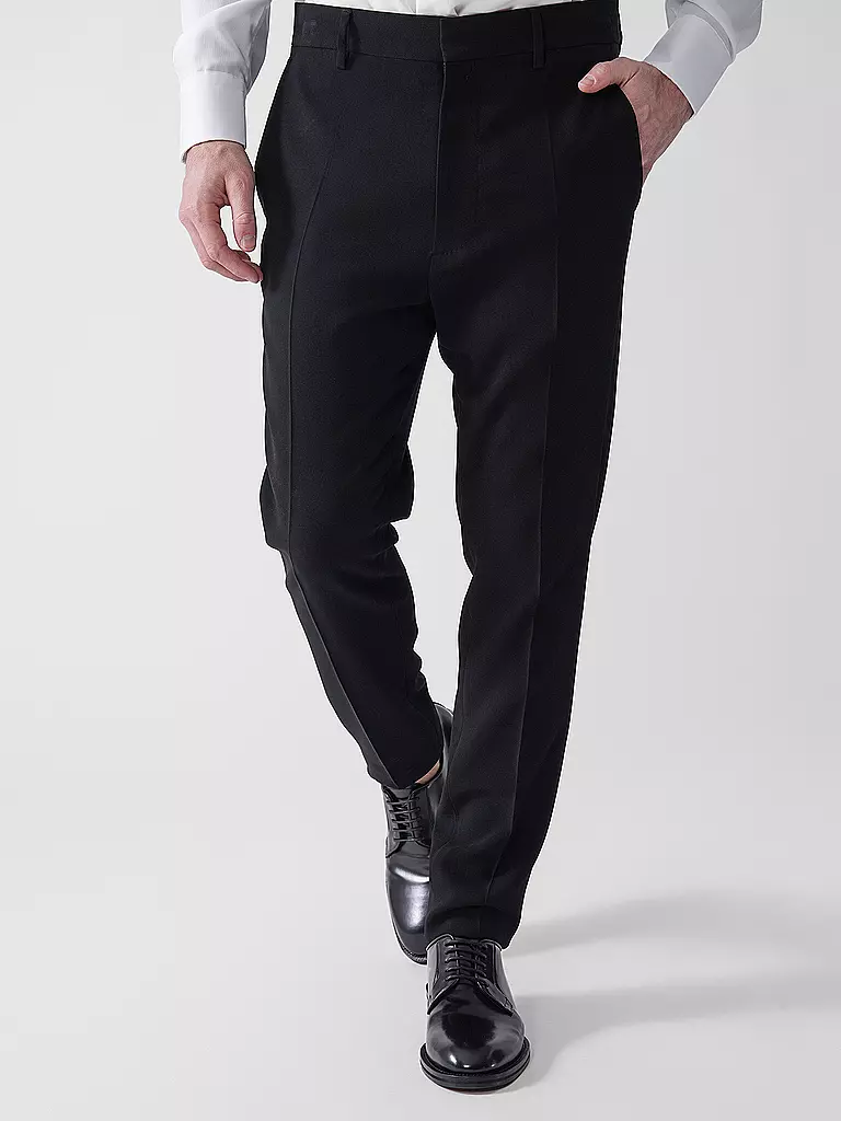 DSQUARED2 | Anzug Slim Fit MIAMI | schwarz