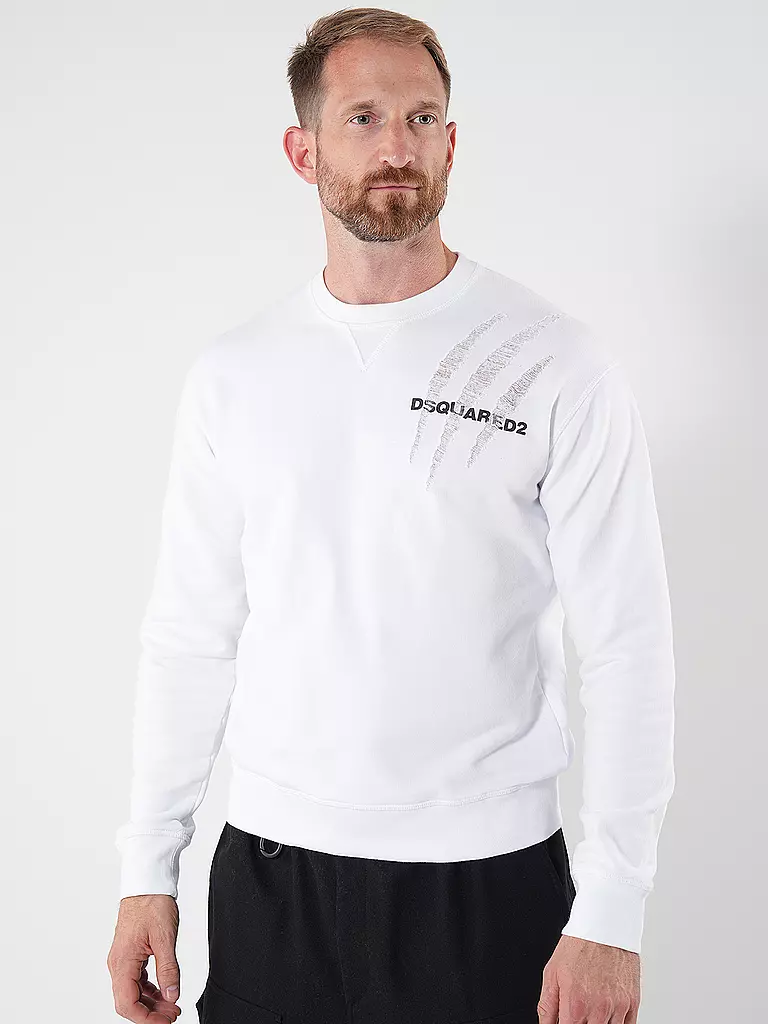 DSQUARED2 | Sweater COOL FIT | weiss