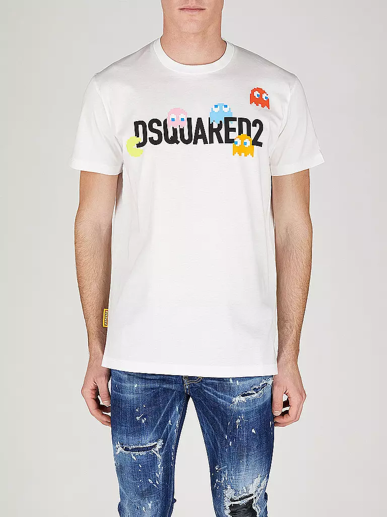 DSQUARED2 | T-Shirt PAC-MAN | weiss