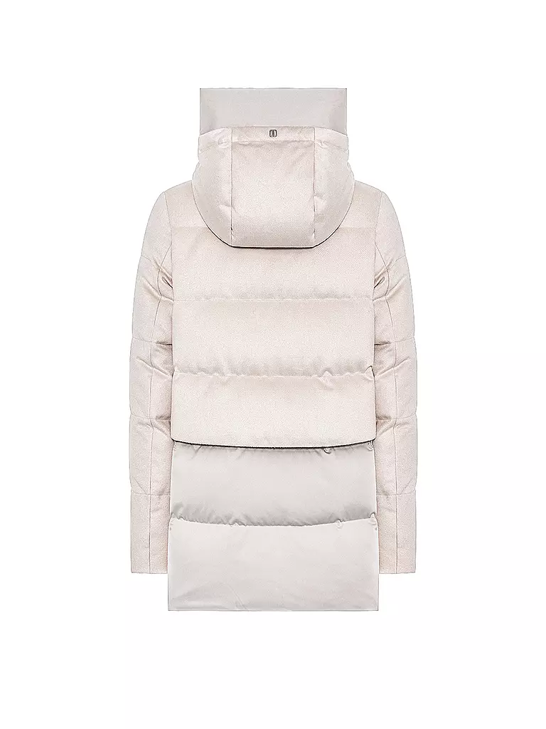 DUNO | Daunensteppjacke KEIKO | beige