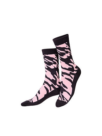 EAT MY SOCKS | Socken 36-45 ROSE BUBBLES rosaschwarz