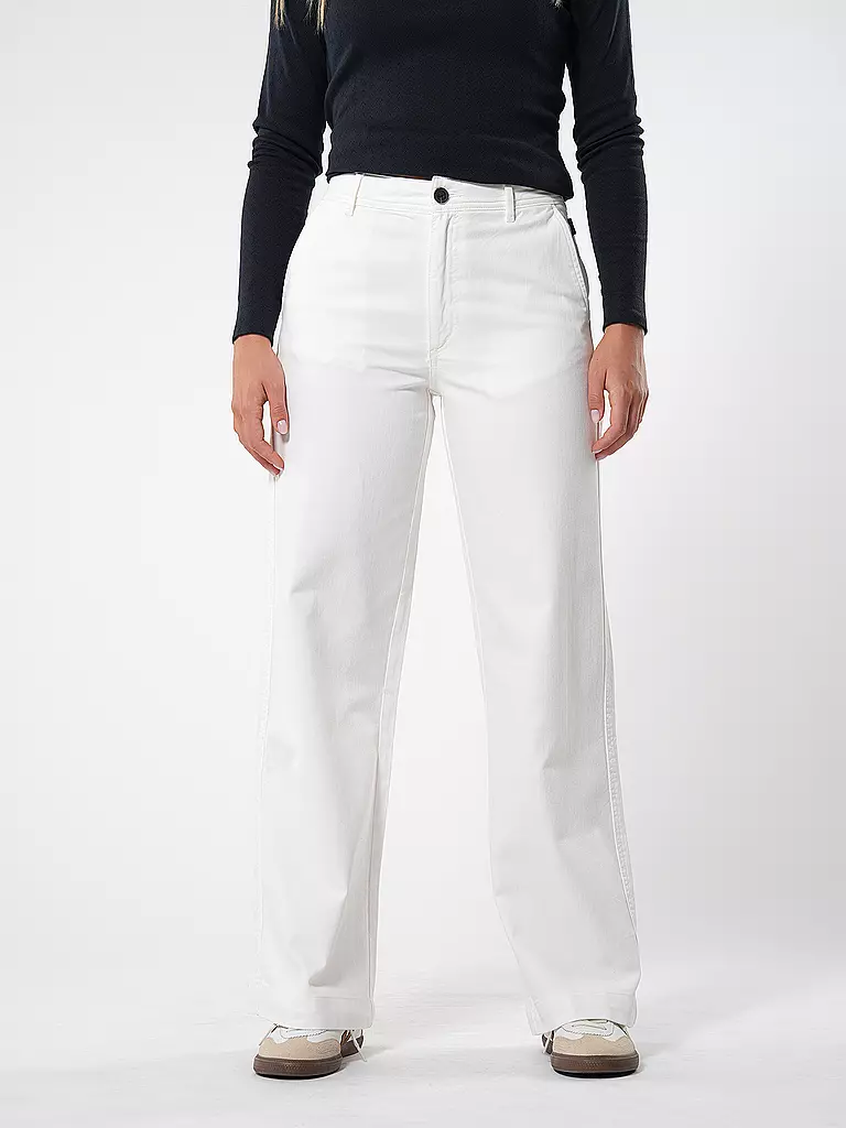 ECOALF | Jeans Wide Leg VALLSALF | weiss