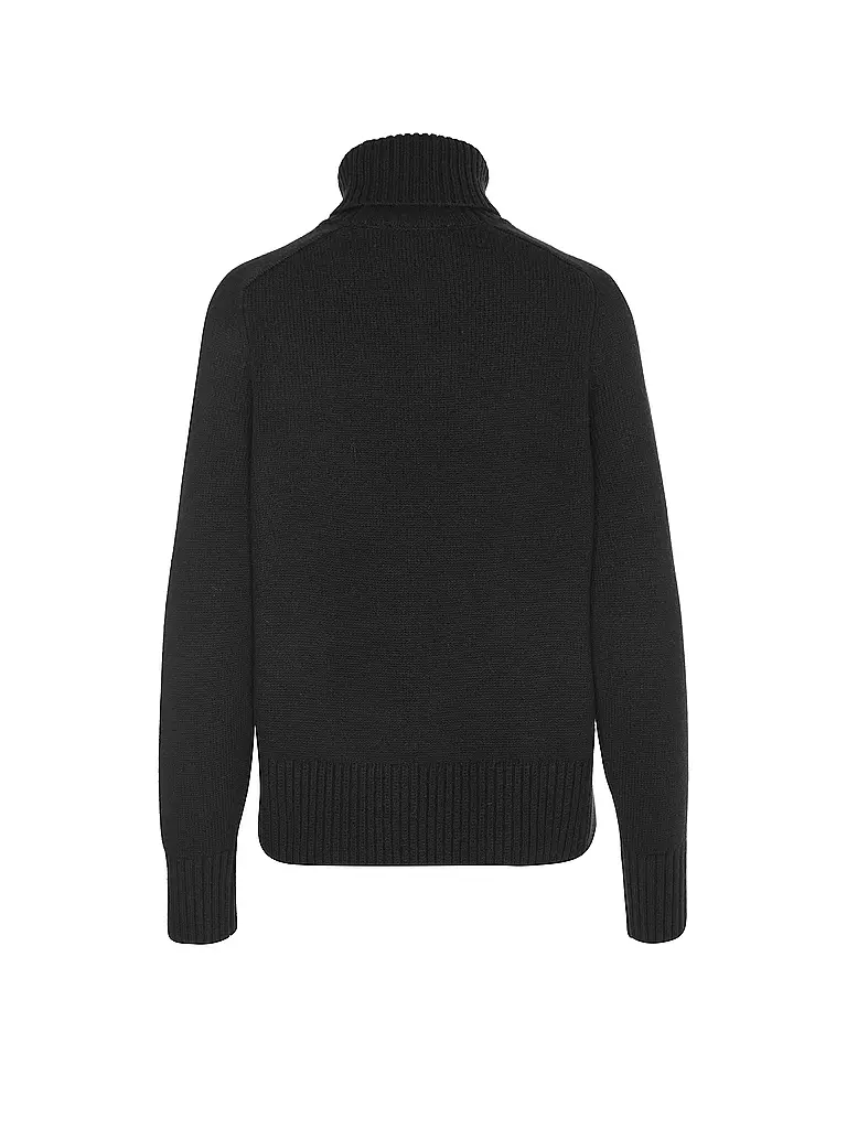 ECOALF | Rollkragenpullover CAQUIALF  | schwarz