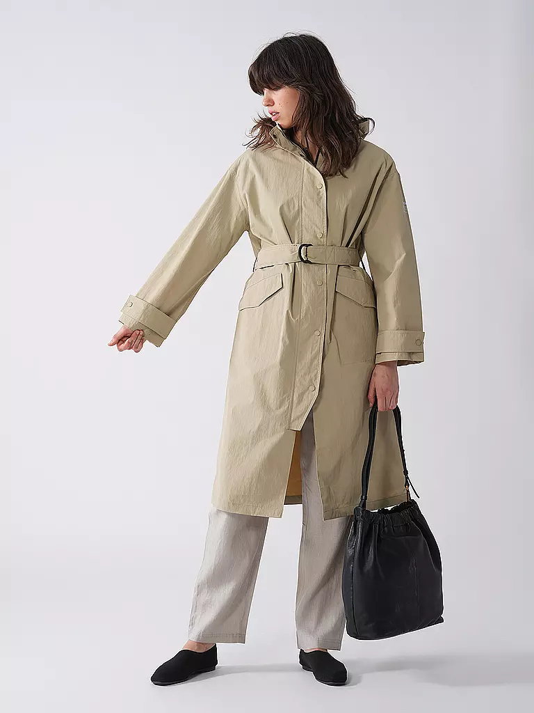 ECOALF | Trenchcoat JUNOALF | camel