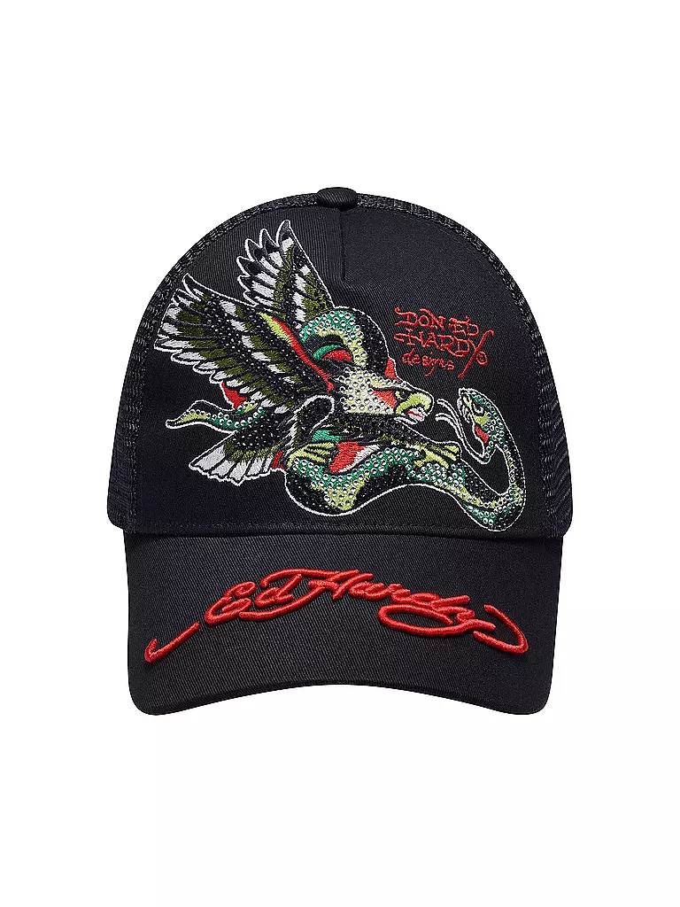 ED HARDY | Kappe EAGLE SNAKE | schwarz