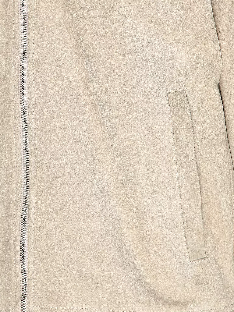 ELEVENTY | Lederjacke | beige