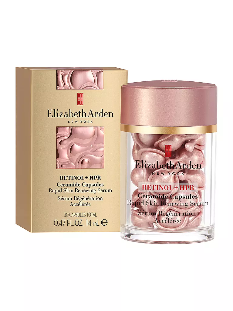 ELIZABETH ARDEN | RETINOL + HPR Ceramide Capsules Serum 30 Stück  | keine Farbe