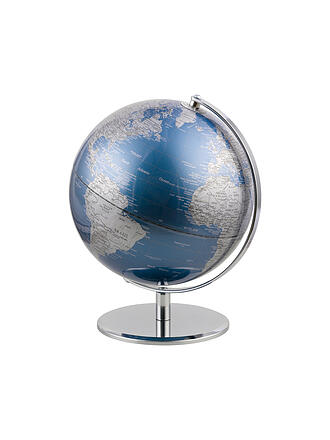 EMFORM |  Tischglobus - Planet 25cm metallic-blau/silber