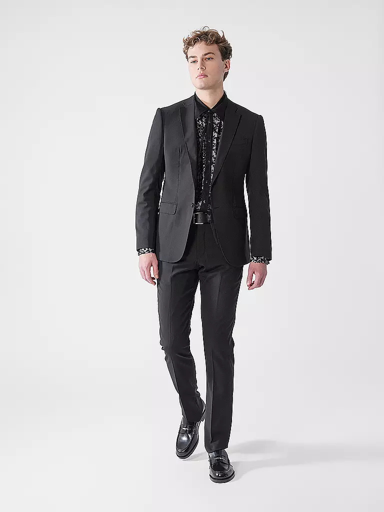 EMPORIO ARMANI | Anzug Slim Fit | schwarz