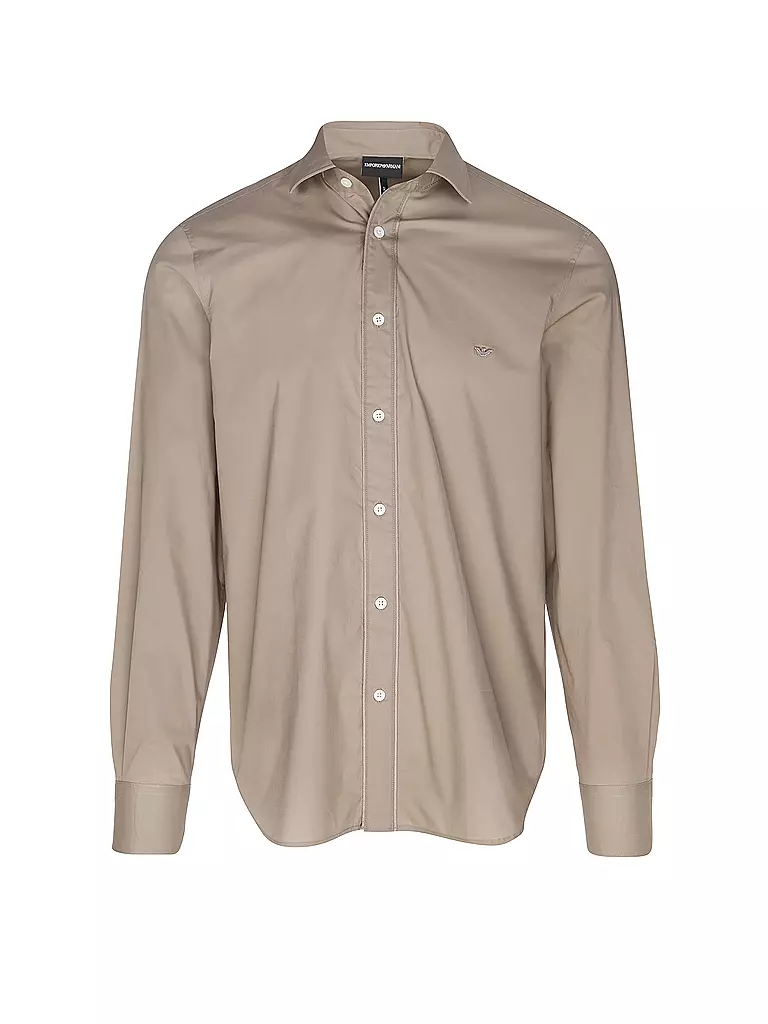 EMPORIO ARMANI | Hemd Slim Fit | beige