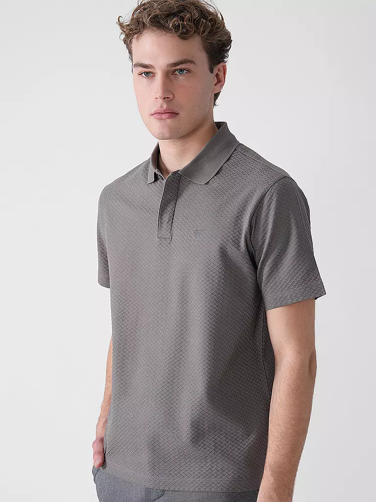 EMPORIO ARMANI | Poloshirt | grau