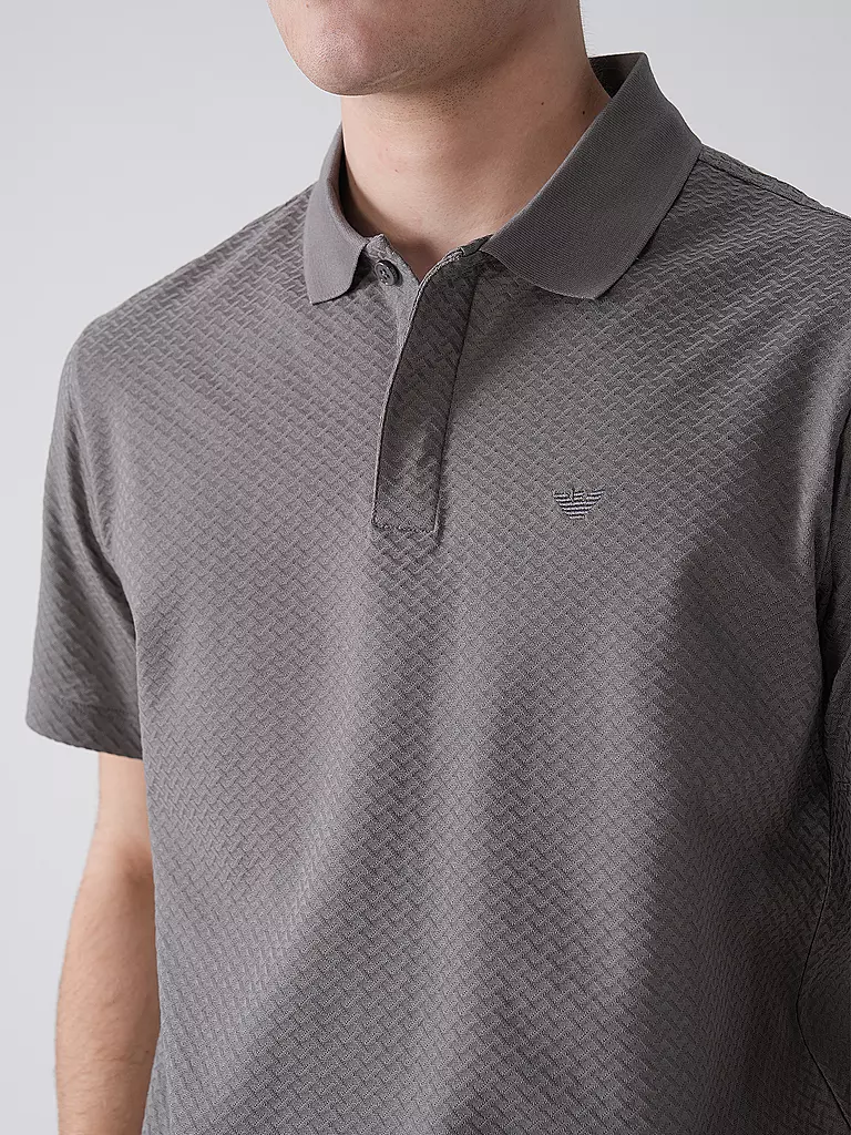 EMPORIO ARMANI | Poloshirt | grau