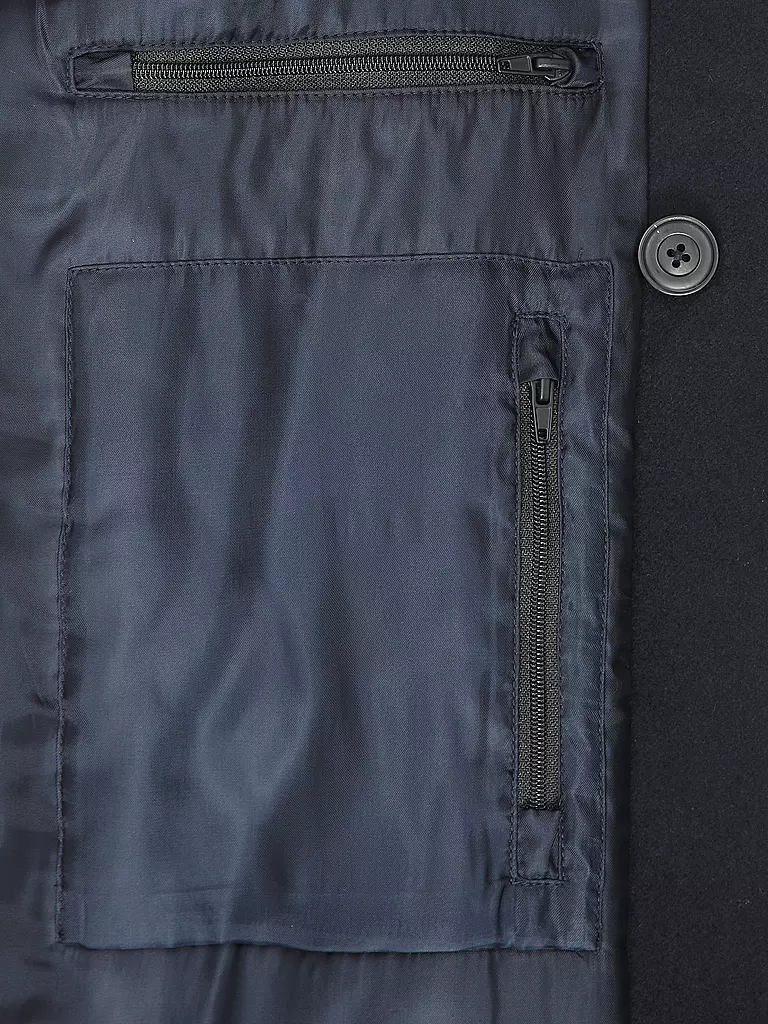 EMPORIO ARMANI | Wollmantel | blau