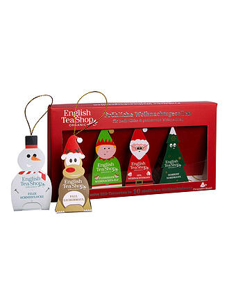 ENGLISH TEA SHOP | Fröhliche Weihnachtsgesellen Tee Geschenkset 10 Pyramidenbeutel