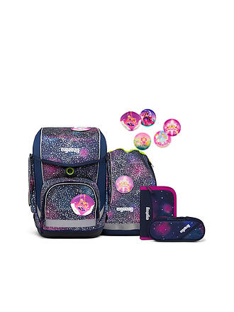 ERGOBAG | Schultaschen Set 5tlg CUBO Reflex Glow - Bärlaxy