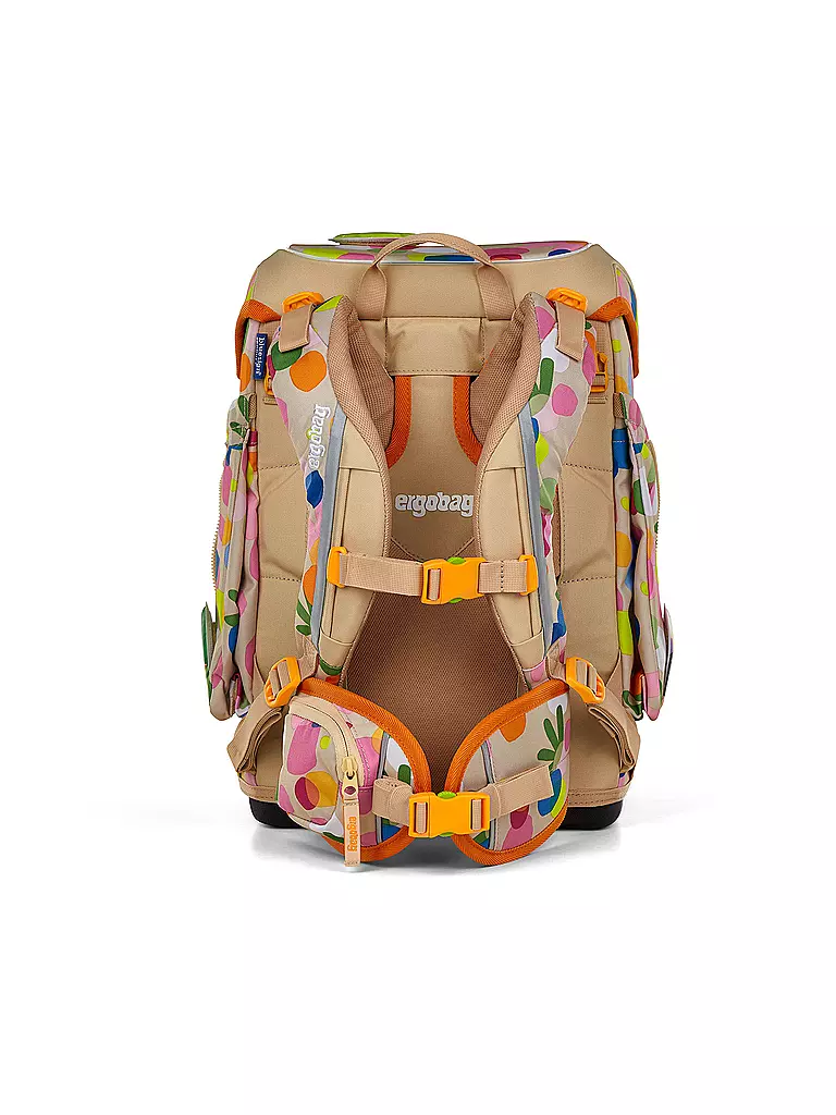 ERGOBAG | Schultasche Set 5tlg CUBO Flower PowBär | bunt