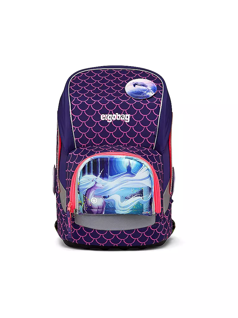 ERGOBAG | Zip Set Zippies LED Einhorn | bunt