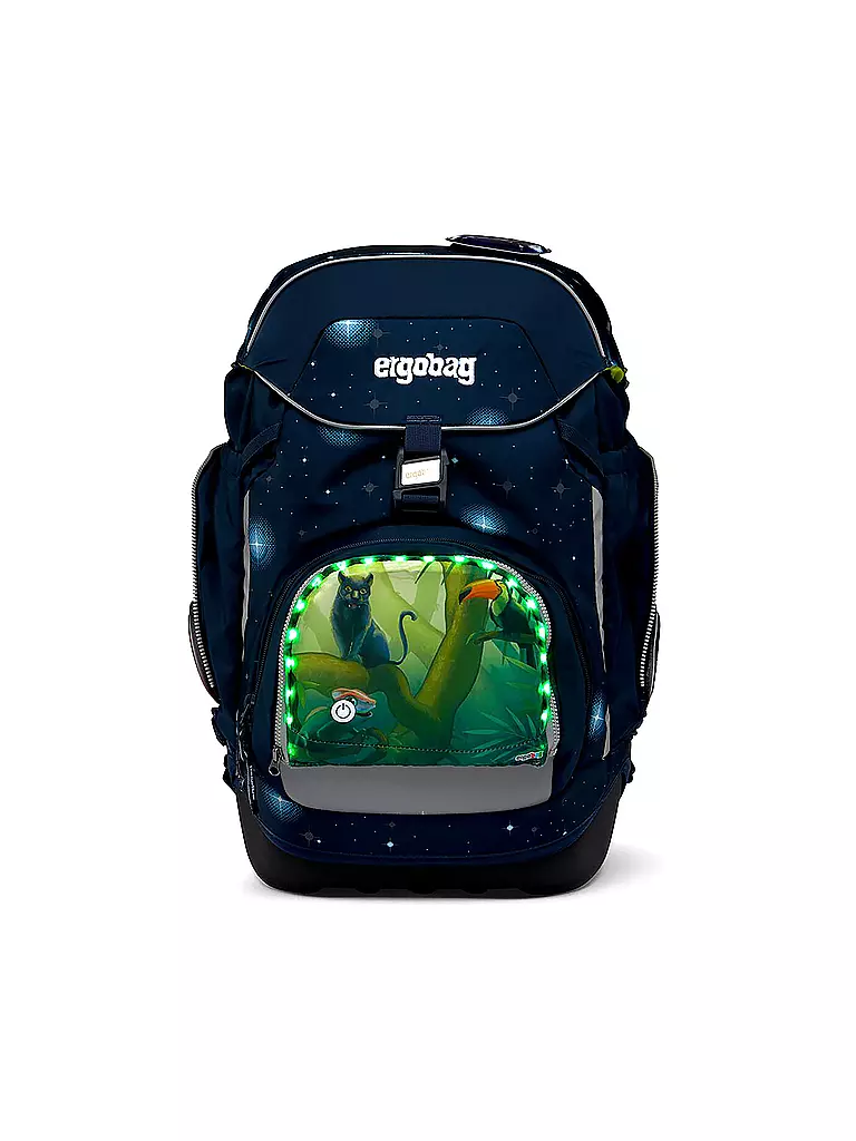 ERGOBAG | Zip Set Zippies LED Jungle | bunt